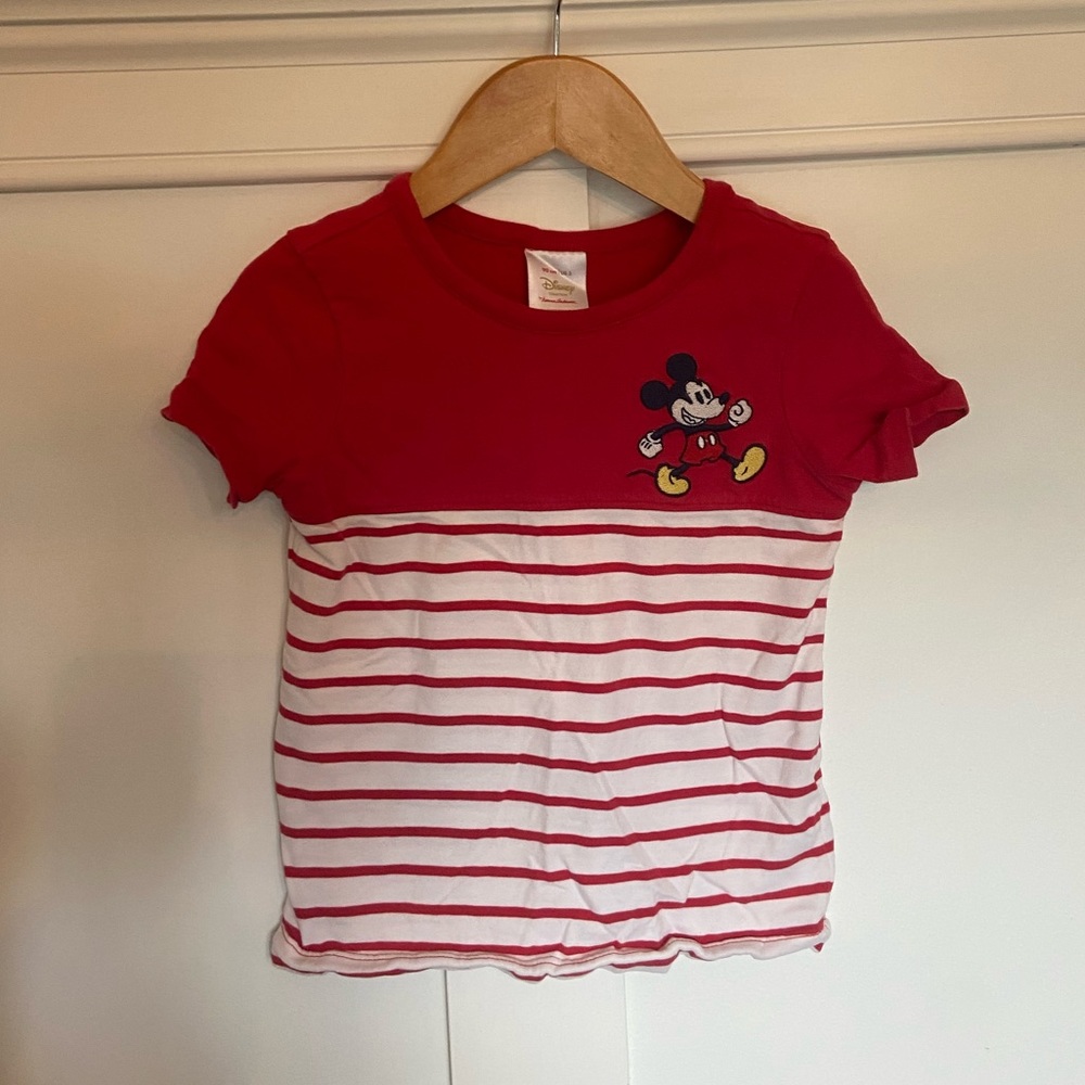 Hanna Andersson Mickey Striped Shirt